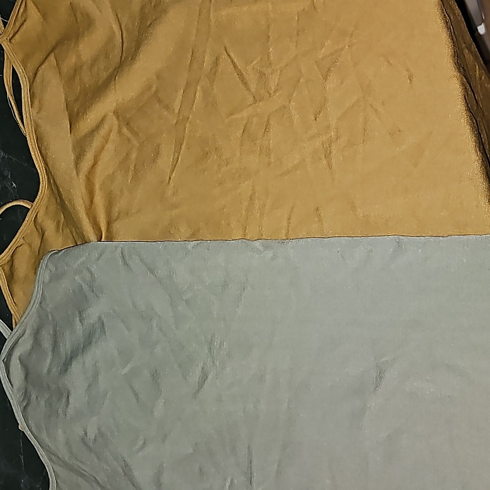 Set Of 2 Seamless Cami Tanks Active Basic Taupe C… - image 2